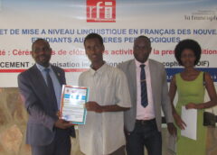 Certification des étudiants lauréats de la mise à niveau linguistique en français
