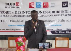 Le projet « Désinfox jeunesse Burundi », les encadreurs s’expriment…